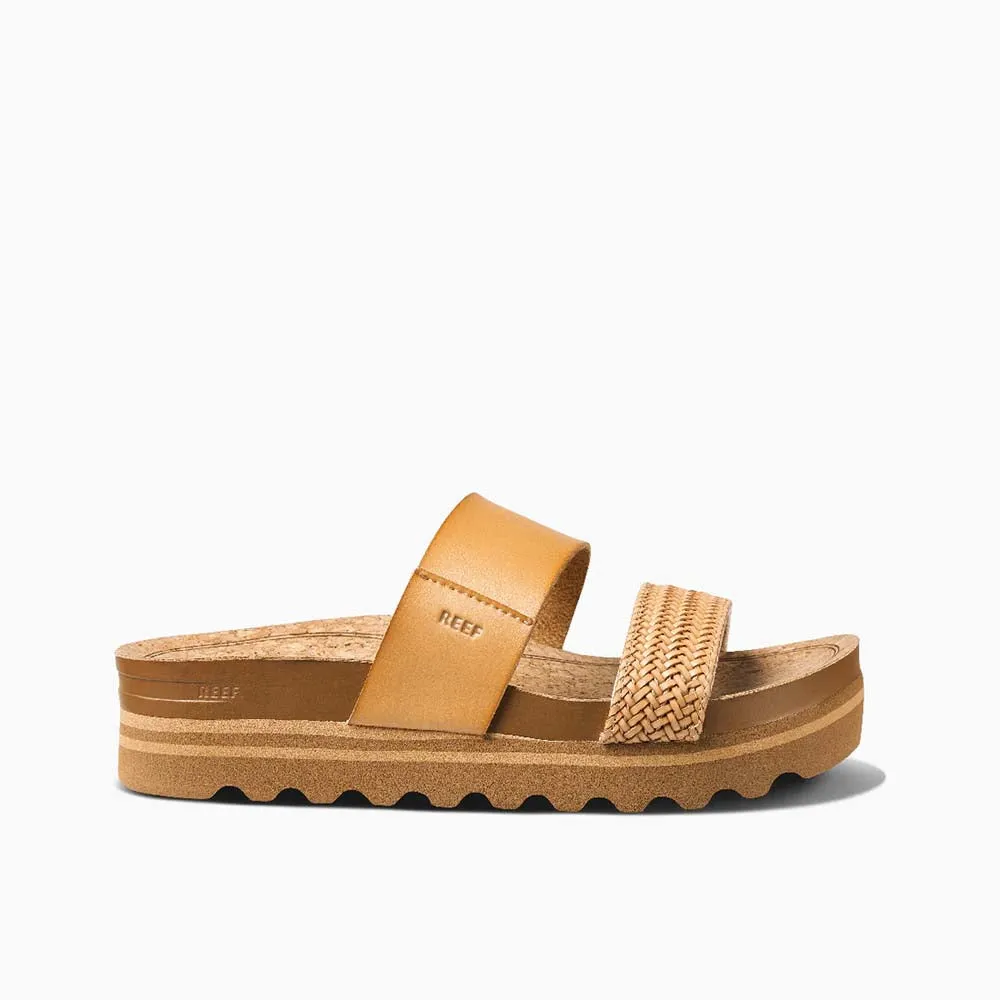 Reef Women Cushion Vista Hi Slide - Natural Braid