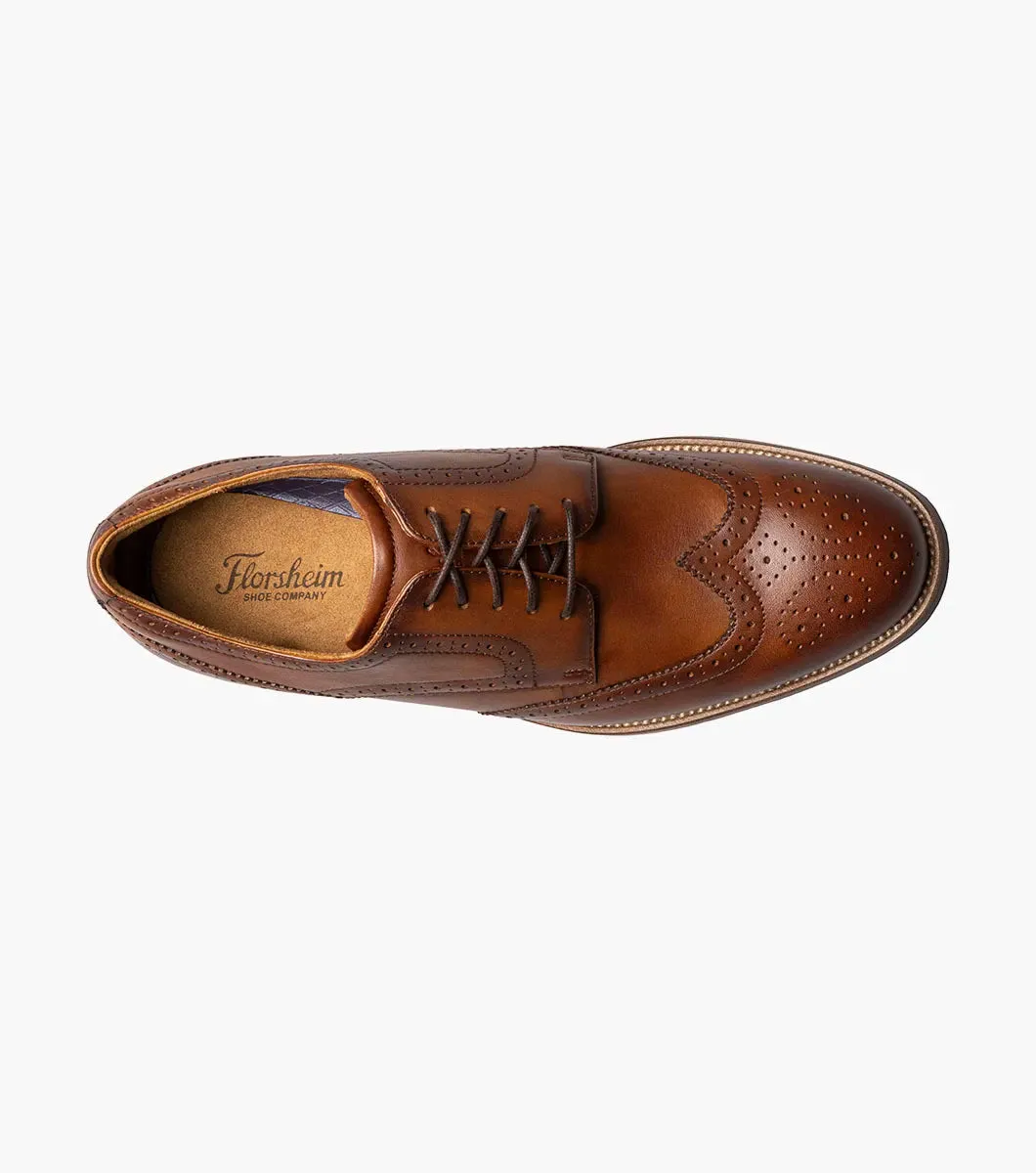 Rucci Wingtip Oxford-Cognac | Florsheim