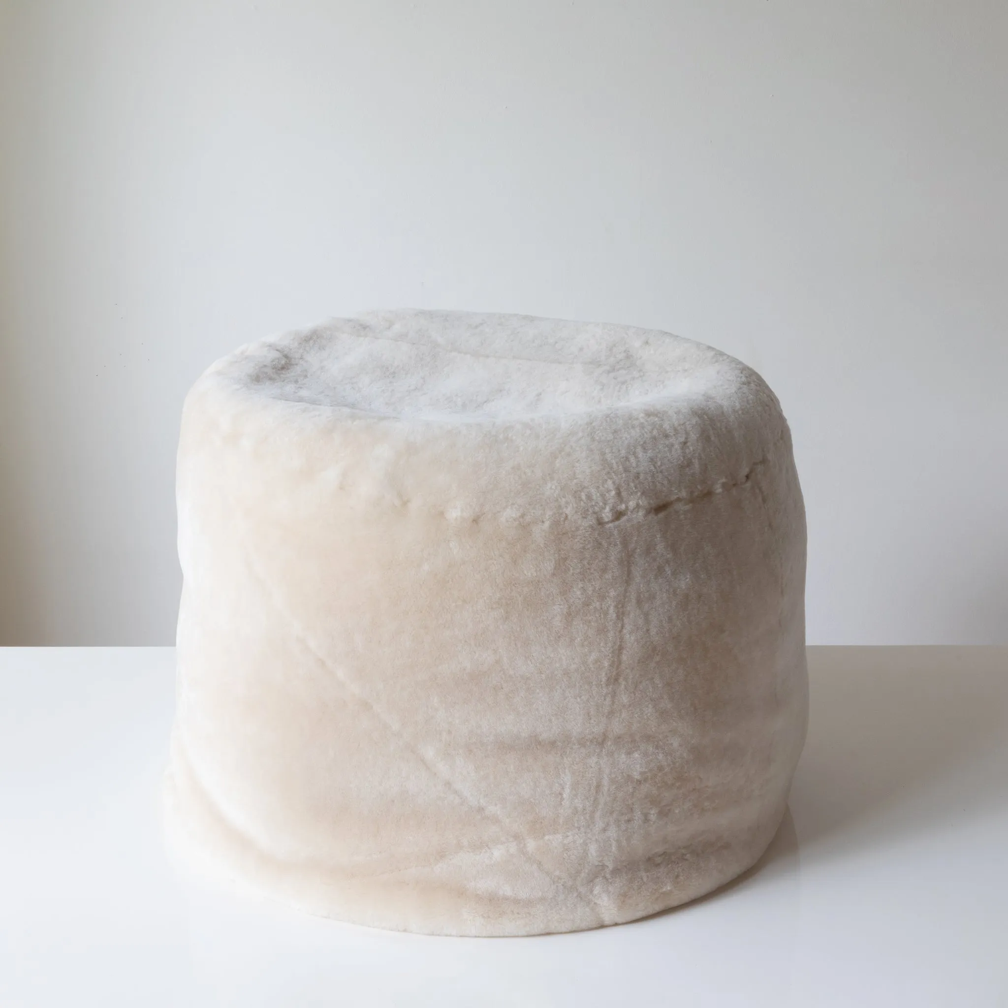 Sheepskin Pouf