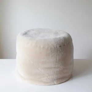 Sheepskin Pouf