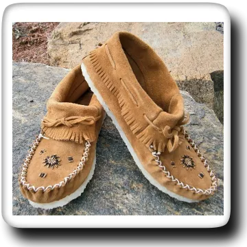 Suede Moccasin with Crepe sole, Hazelnut #2126007L