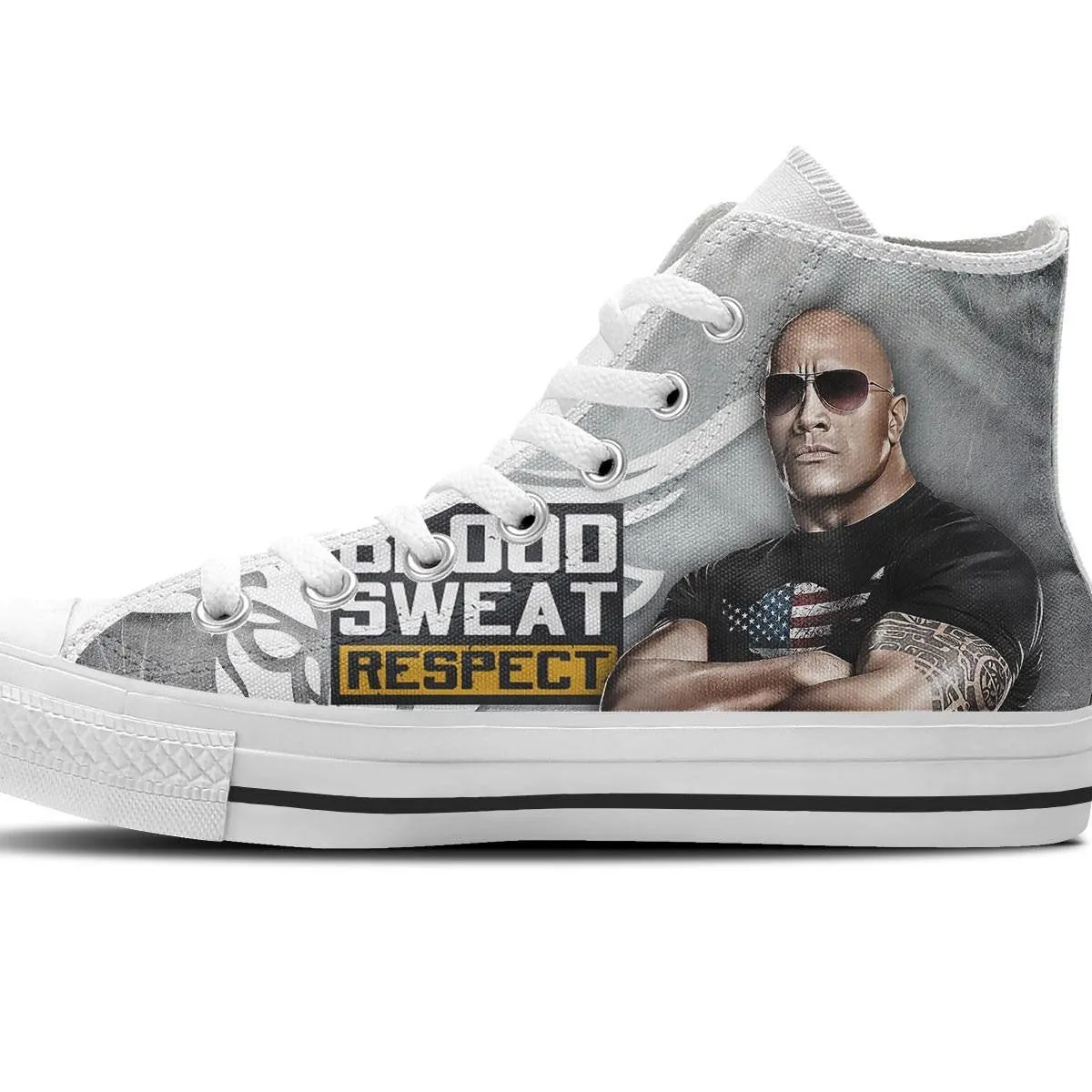 the rock ladies high top sneakers