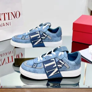 valenti low top vl7n blue denim blue canvas