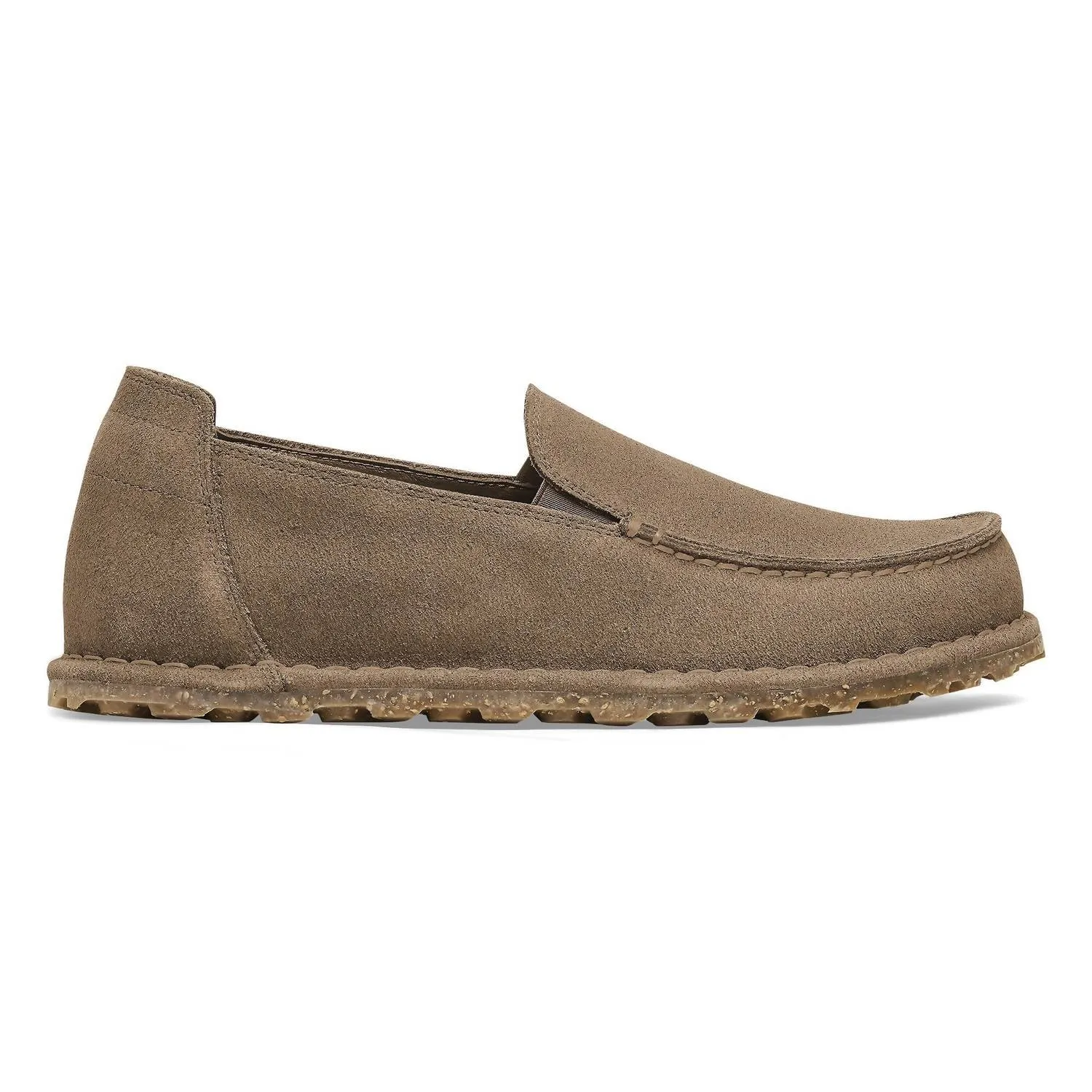 Women's Utti Slip On Moccasin In Gray Taupe