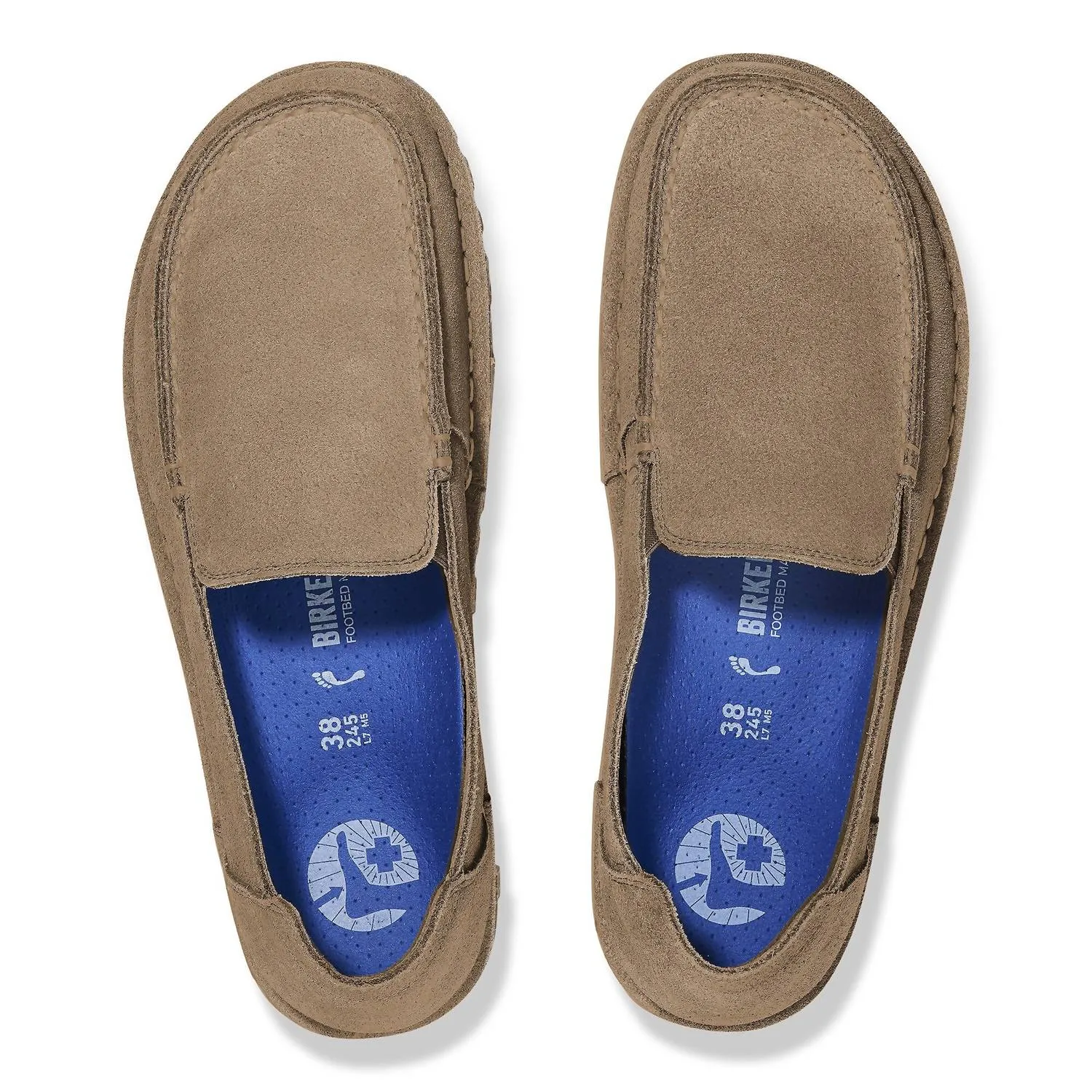 Women's Utti Slip On Moccasin In Gray Taupe